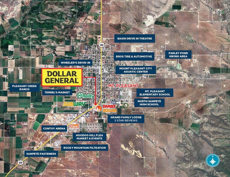 848 S Highway 89, Mount Pleasant, UT à vendre - Photo du bâtiment - Image 2 de 5