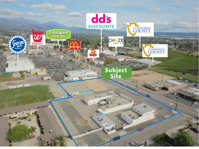 1408 E Highland Ave, San Bernardino, CA for lease - Building Photo - Image 1 of 9