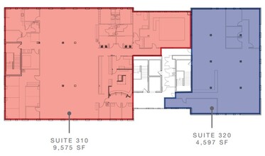 444 N Cleveland Ave, Westerville, OH à louer Plan d’étage- Image 1 de 1