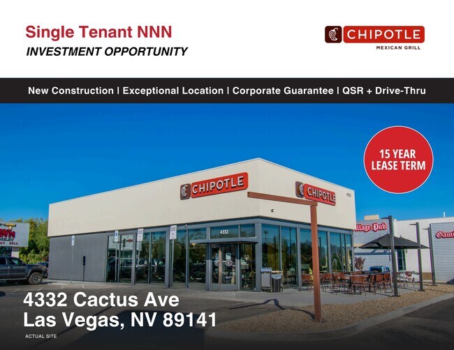More details for 4332 W Cactus Ave, Las Vegas, NV - Retail for Sale