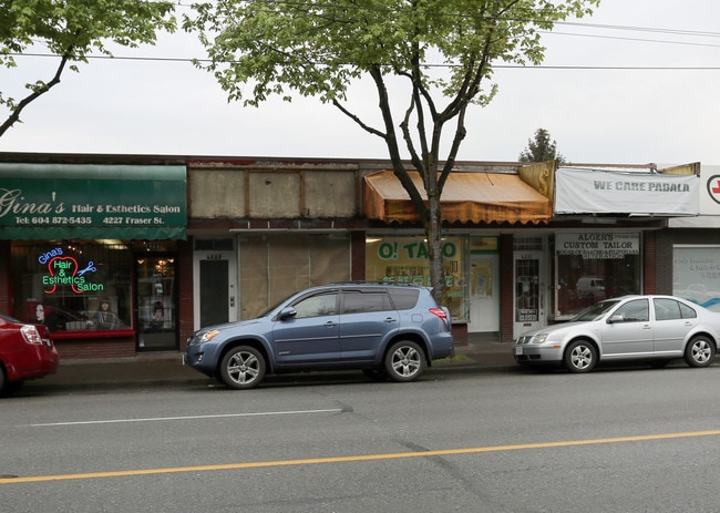 Plus de détails pour 4221-4241 Fraser St, Vancouver, BC - Commerce de détail à vendre