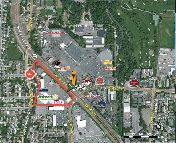 2255 N University Pky, Provo, UT à louer - Aérien - Image 2 de 3