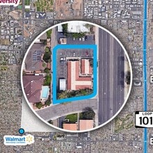 3110 S Rural Rd, Tempe, AZ - Aerial map view