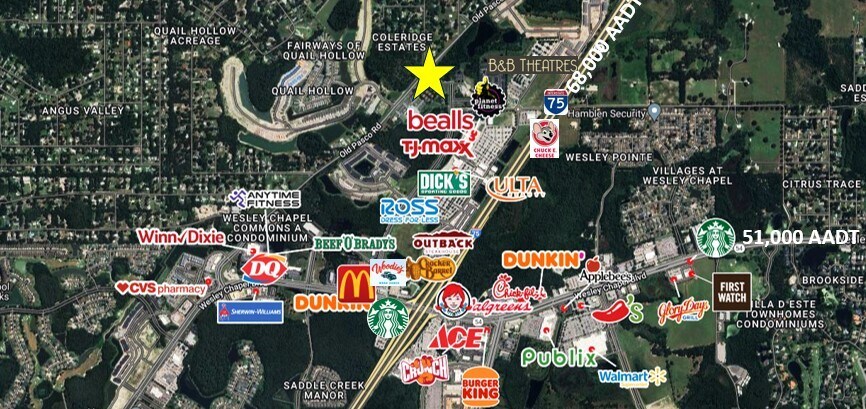 Oakley Blvd & Old Pasco Road, Wesley Chapel, FL à louer - Photo du bâtiment - Image 2 de 3