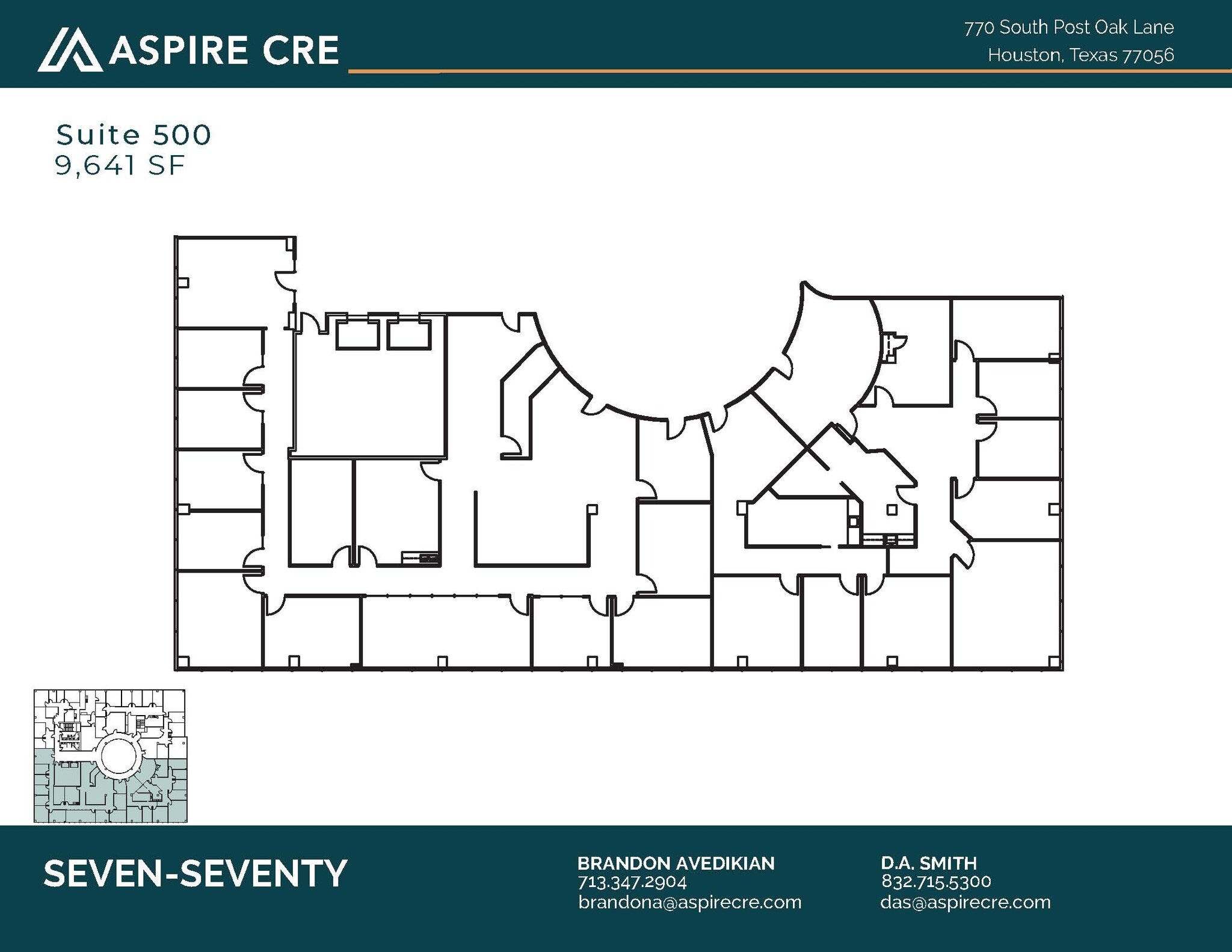 770 S Post Oak Ln, Houston, TX for lease Interior Photo- Image 1 of 1