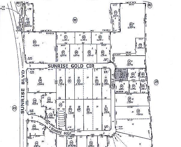 11359 Sunrise Gold Cir, Rancho Cordova, CA for lease - Plat Map - Image 3 of 9