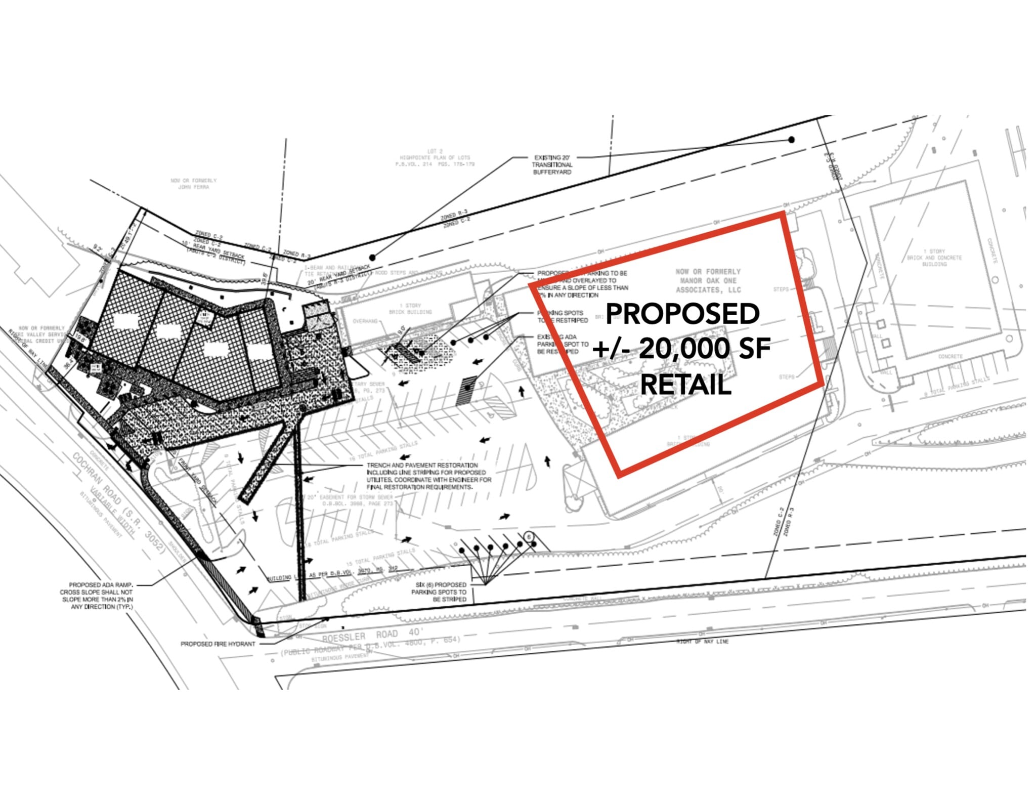1910 Cochran Rd, Pittsburgh, PA for lease Site Plan- Image 1 of 1