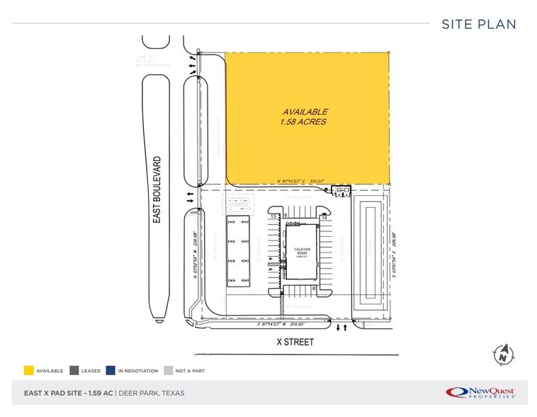 East Blvd, Deer Park, TX for sale - Site Plan - Image 3 of 3