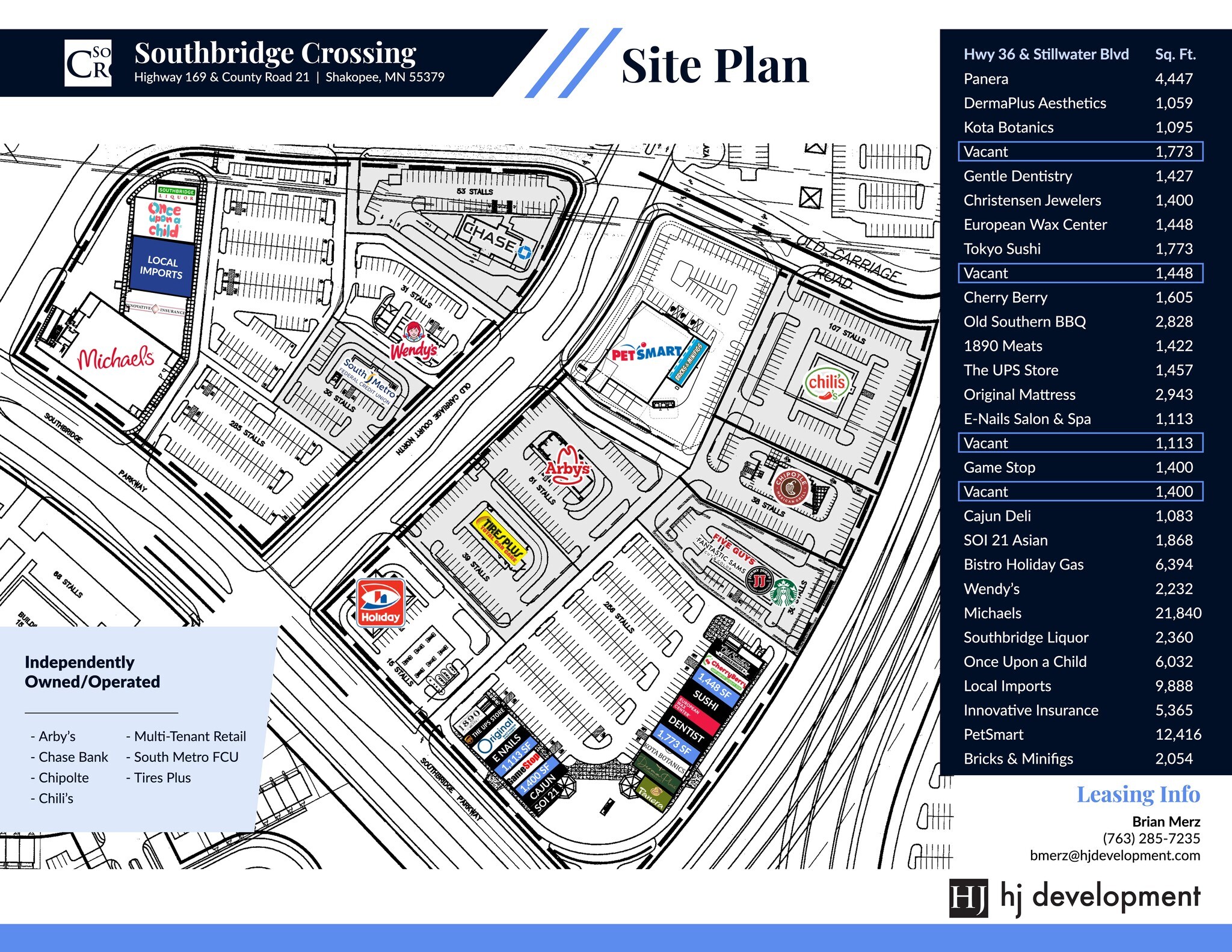 8062-8088 Old Carriage Ct, Shakopee, MN à louer Plan de site- Image 1 de 2