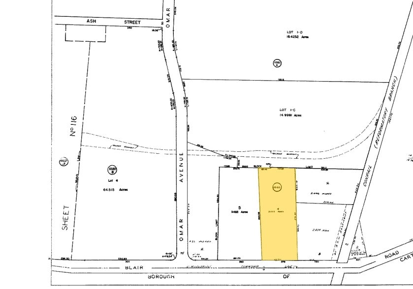 375 Blair Rd, Woodbridge, NJ à vendre - Plan cadastral - Image 3 de 3