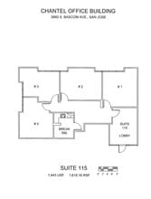 3880 S Bascom Ave, San Jose, CA for lease Floor Plan- Image 1 of 1