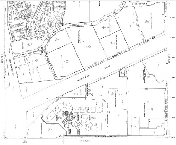 8500 E Orchard Rd, Greenwood Village, CO à louer - Plan cadastral - Image 2 de 7