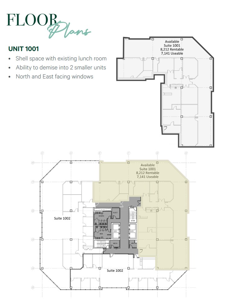 130 Dufferin Ave, London, ON for lease Floor Plan- Image 1 of 1