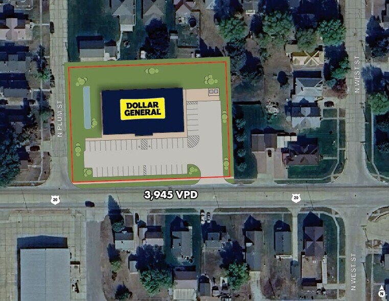 705 Park Ave, Plainview, NE à vendre - Photo du bâtiment - Image 2 de 3