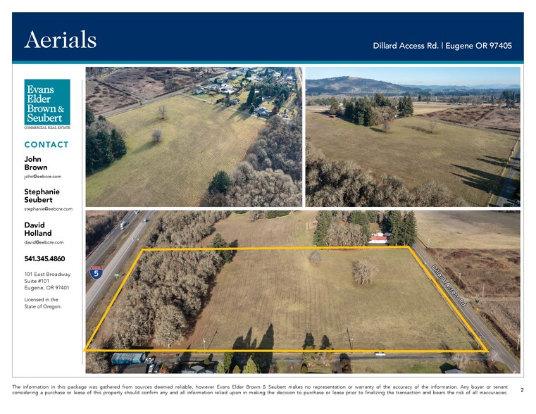 Dillard Access Road Land, Eugene, OR à vendre - Photo du bâtiment - Image 3 de 6