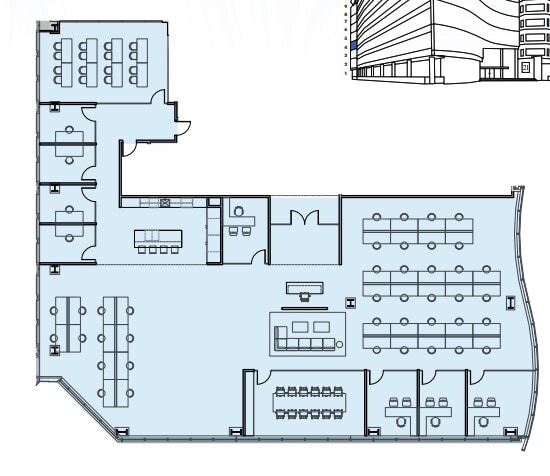 2101 Webster St, Oakland, CA for lease Floor Plan- Image 1 of 1
