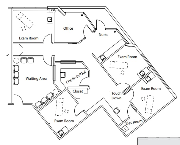6183 Paseo del Norte, Carlsbad, CA for lease Floor Plan- Image 1 of 1