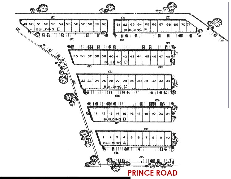 1870 W Prince Rd, Tucson, AZ à louer Plan de site- Image 1 de 2