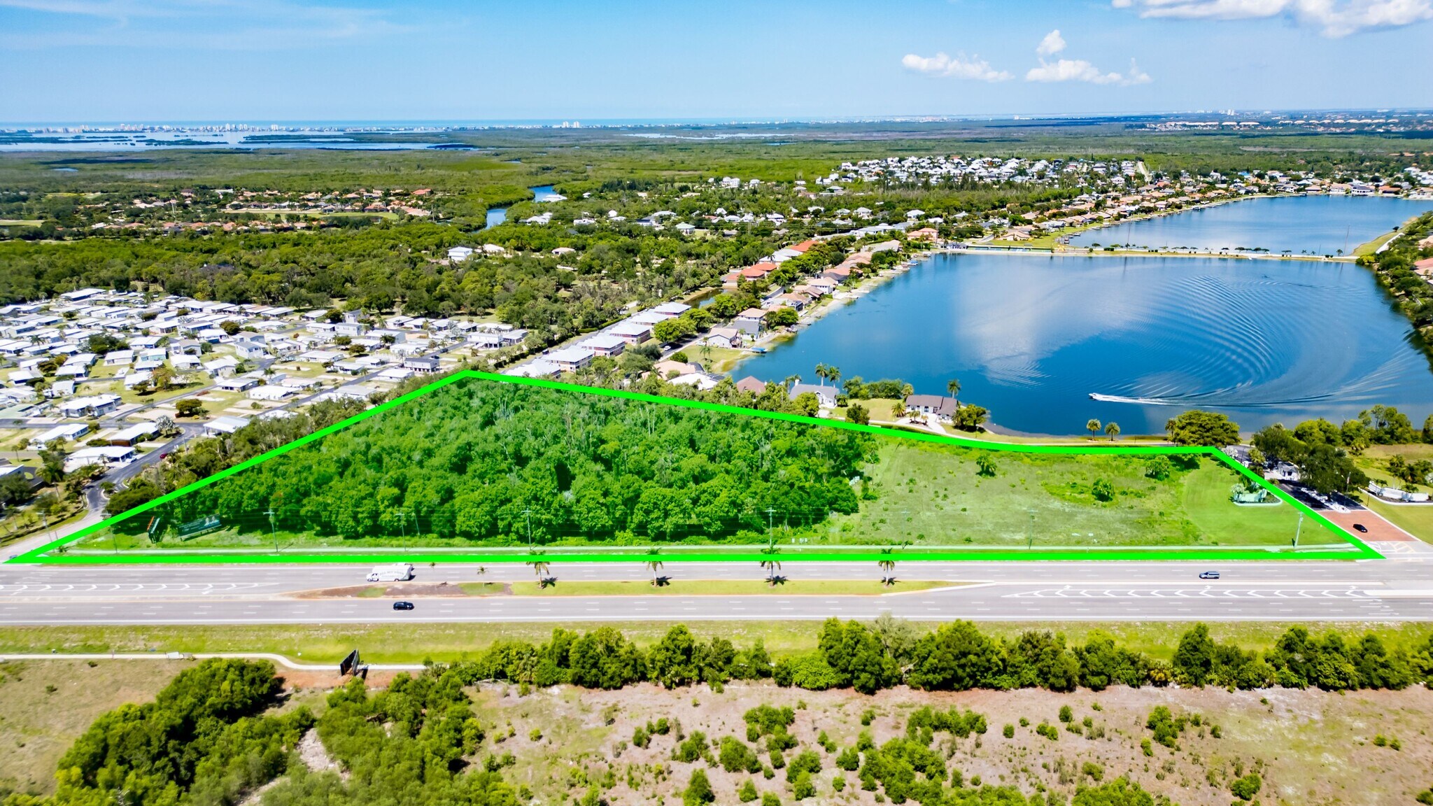 US 41 & Harborage Drive to Park Rd, Fort Myers, FL à vendre Aérien- Image 1 de 9