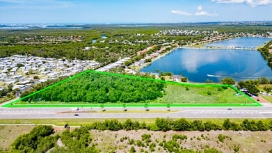 US 41 & Harborage Drive to Park Rd, Fort Myers, FL - Aérien Vue de la carte - Image1