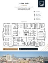 600 California St, San Francisco, CA à louer Plan d’étage- Image 1 de 1