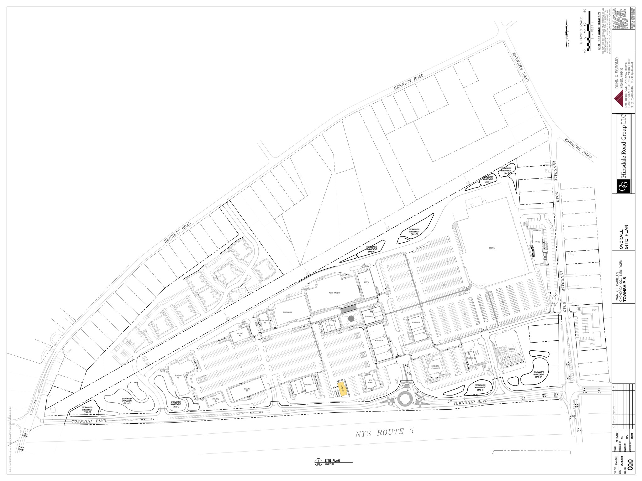 120 Township Blvd, Camillus, NY à louer Plan de site- Image 1 de 2