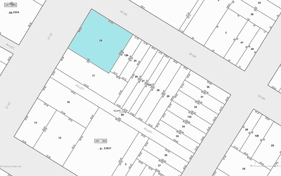 3075 21st St, Astoria, NY à vendre - Plan cadastral - Image 3 de 3