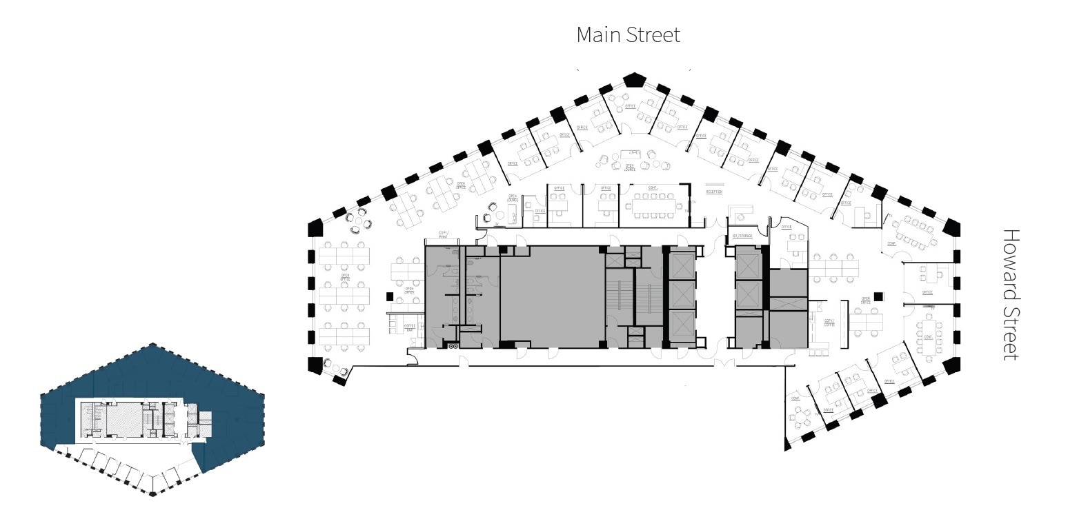201 Mission St, San Francisco, CA for lease Floor Plan- Image 1 of 1