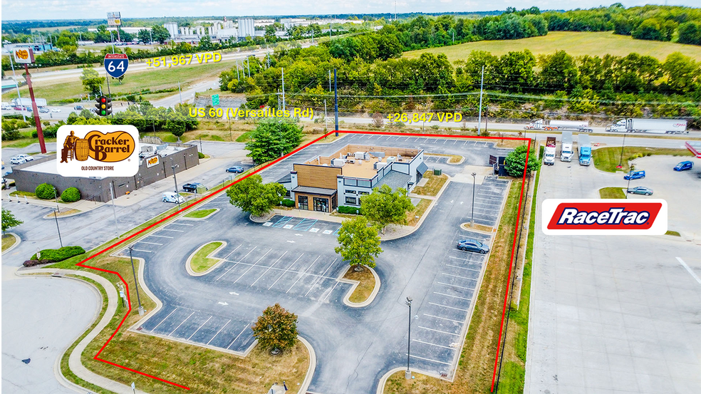 141 Bizzack Blvd, Frankfort, KY à louer - Aérien - Image 2 de 11