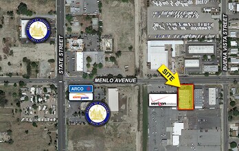 445 E Menlo Ave, Hemet, CA - AERIAL map view