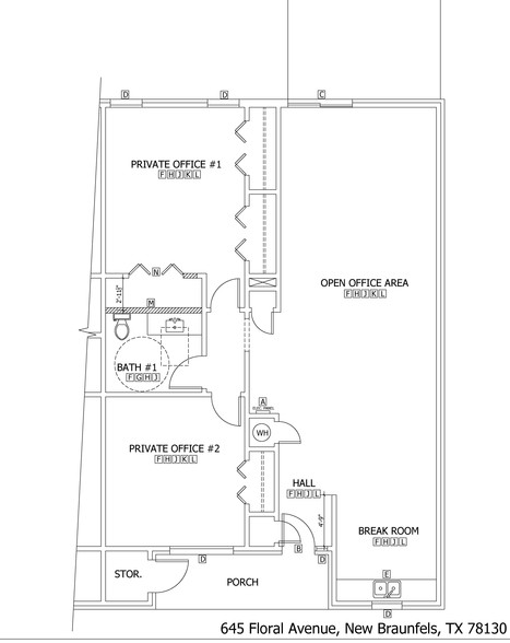 645 Floral Ave, New Braunfels, TX for lease - Building Photo - Image 2 of 12