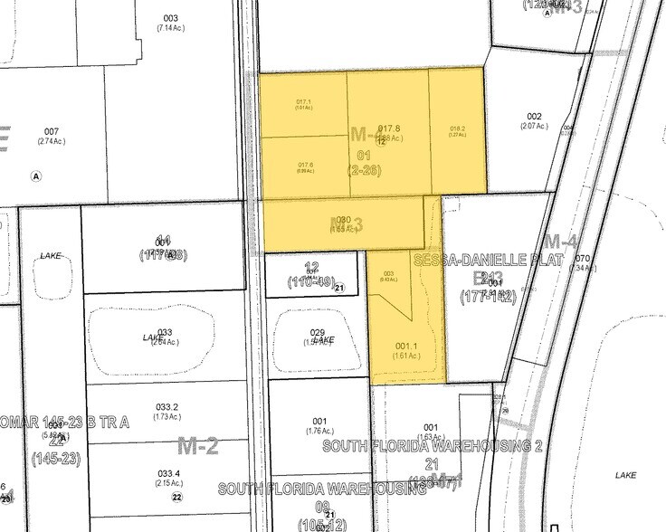 4126 SW 47th Ave, Davie, FL à vendre - Plan cadastral - Image 3 de 15