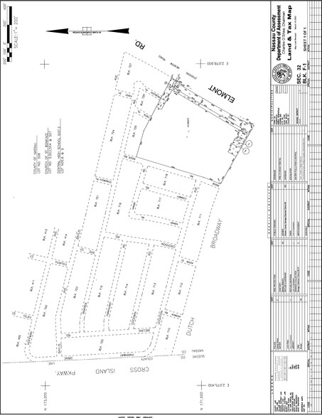 570 Elmont Rd, Elmont, NY for sale - Plat Map - Image 1 of 1