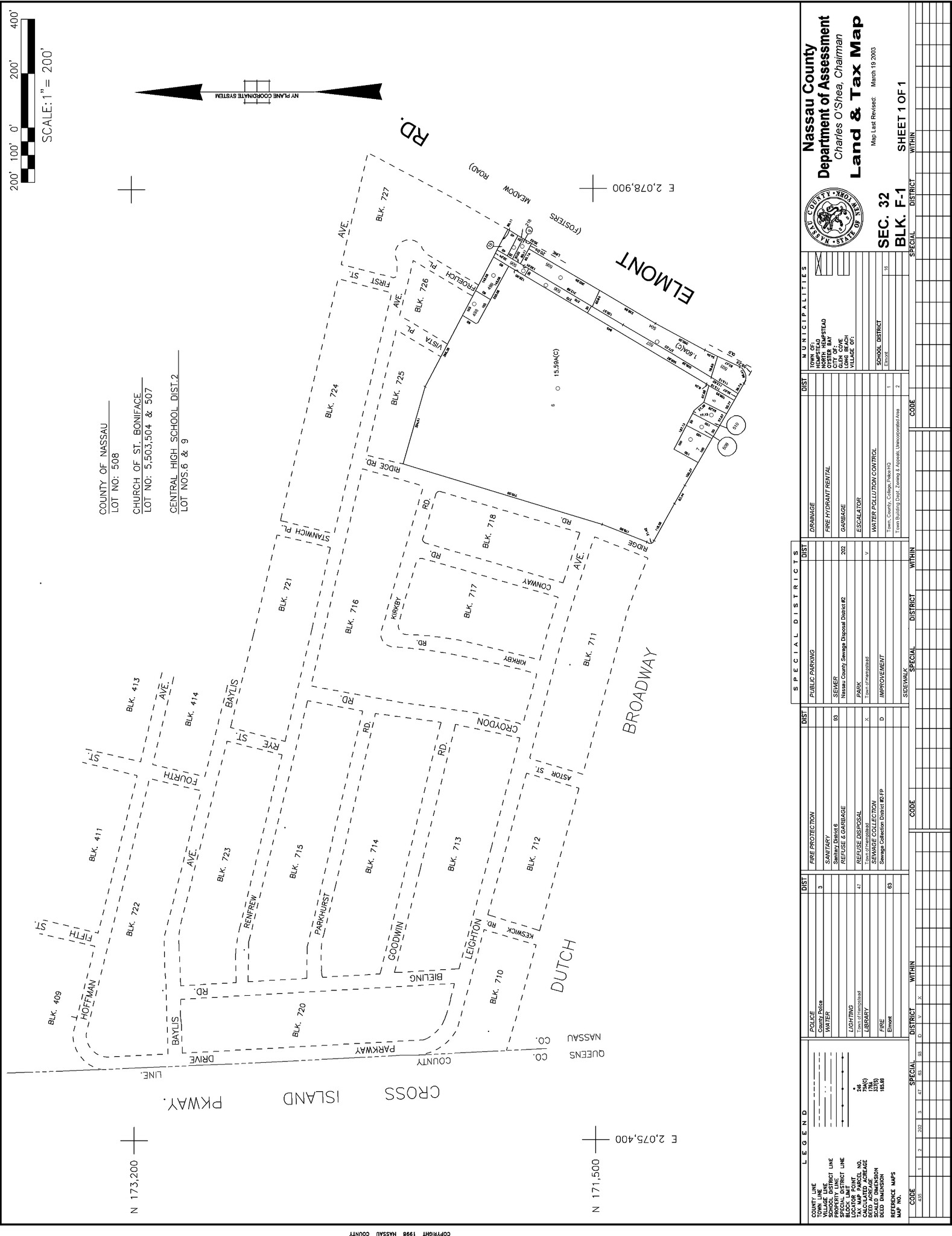 570 Elmont Rd, Elmont, NY à vendre Plan cadastral- Image 1 de 1