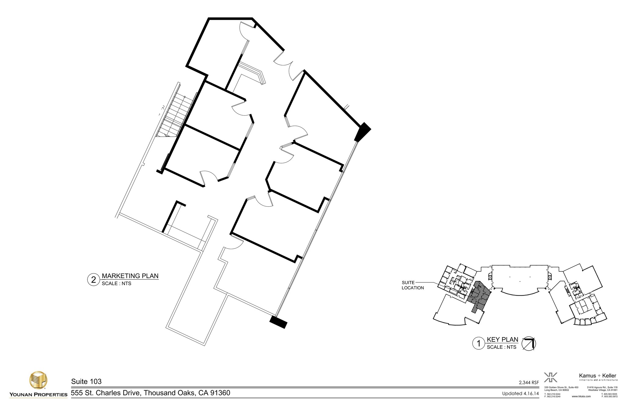 555 St Charles Dr, Thousand Oaks, CA for lease Site Plan- Image 1 of 1