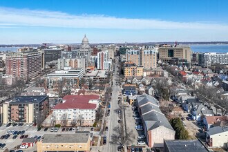 517 W Main St, Madison, WI - Aérien  Vue de la carte