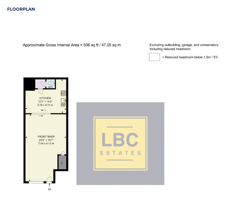 113 Lillie Rd, Londres à louer Plan d’étage- Image 1 de 1