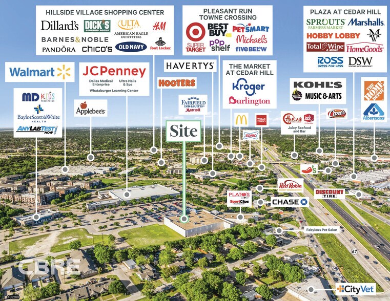 213 N Highway 67, Cedar Hill, TX à vendre - Photo du bâtiment - Image 2 de 4