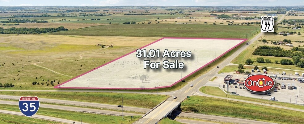 I-35 US-77 Hwy, Perry, OK à vendre - Aérien - Image 1 de 2