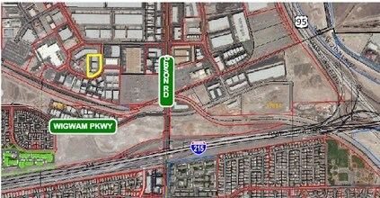 111 Corporate Park Dr, Henderson, NV - Aerial map view