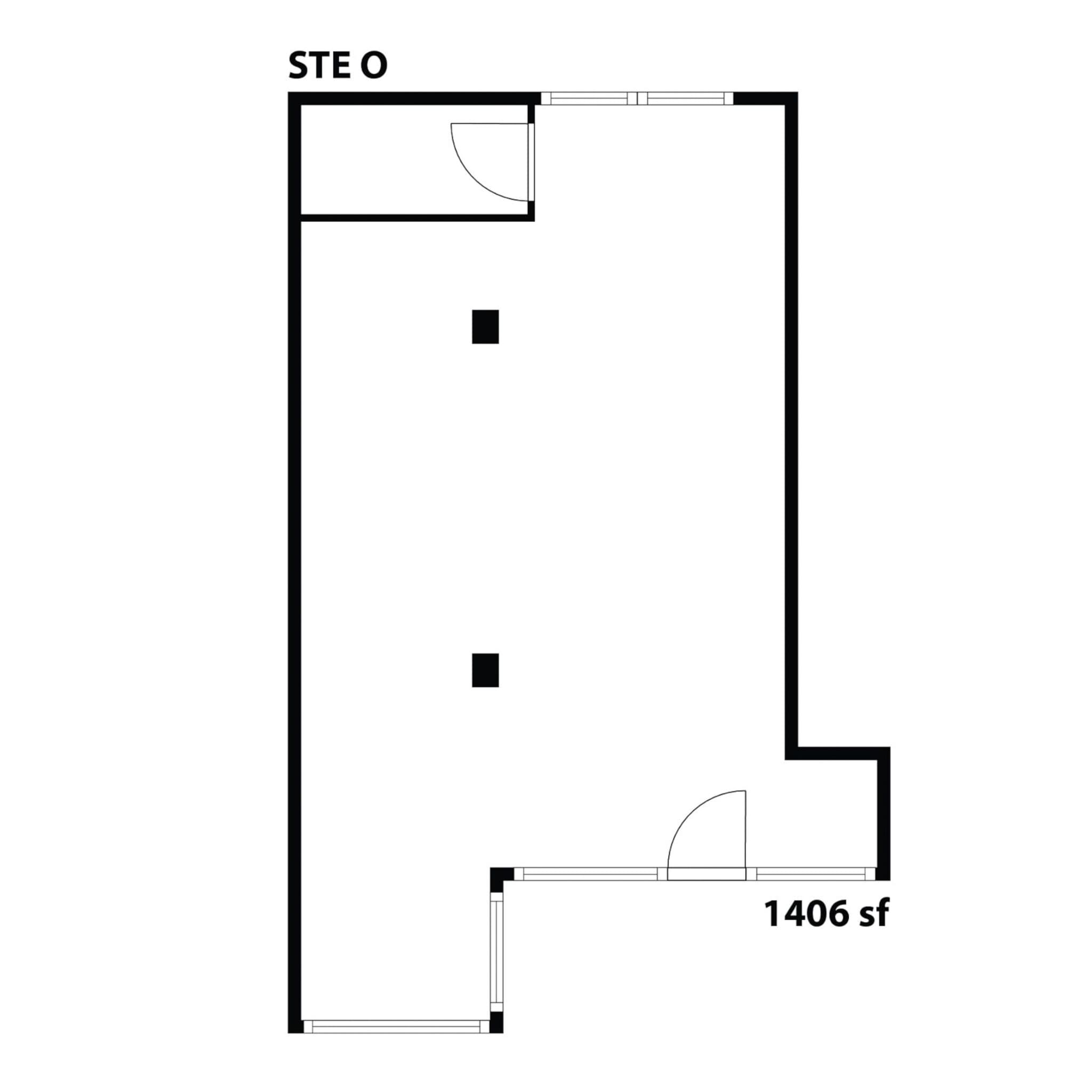 201-215 N Broadway, Santa Ana, CA à louer Plan d’étage- Image 1 de 1