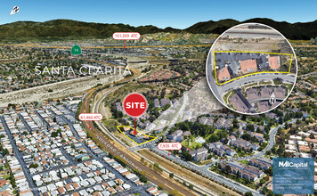 26970-26974 Rainbow Glen Dr, Santa Clarita, CA - Aérien  Vue de la carte - Image1