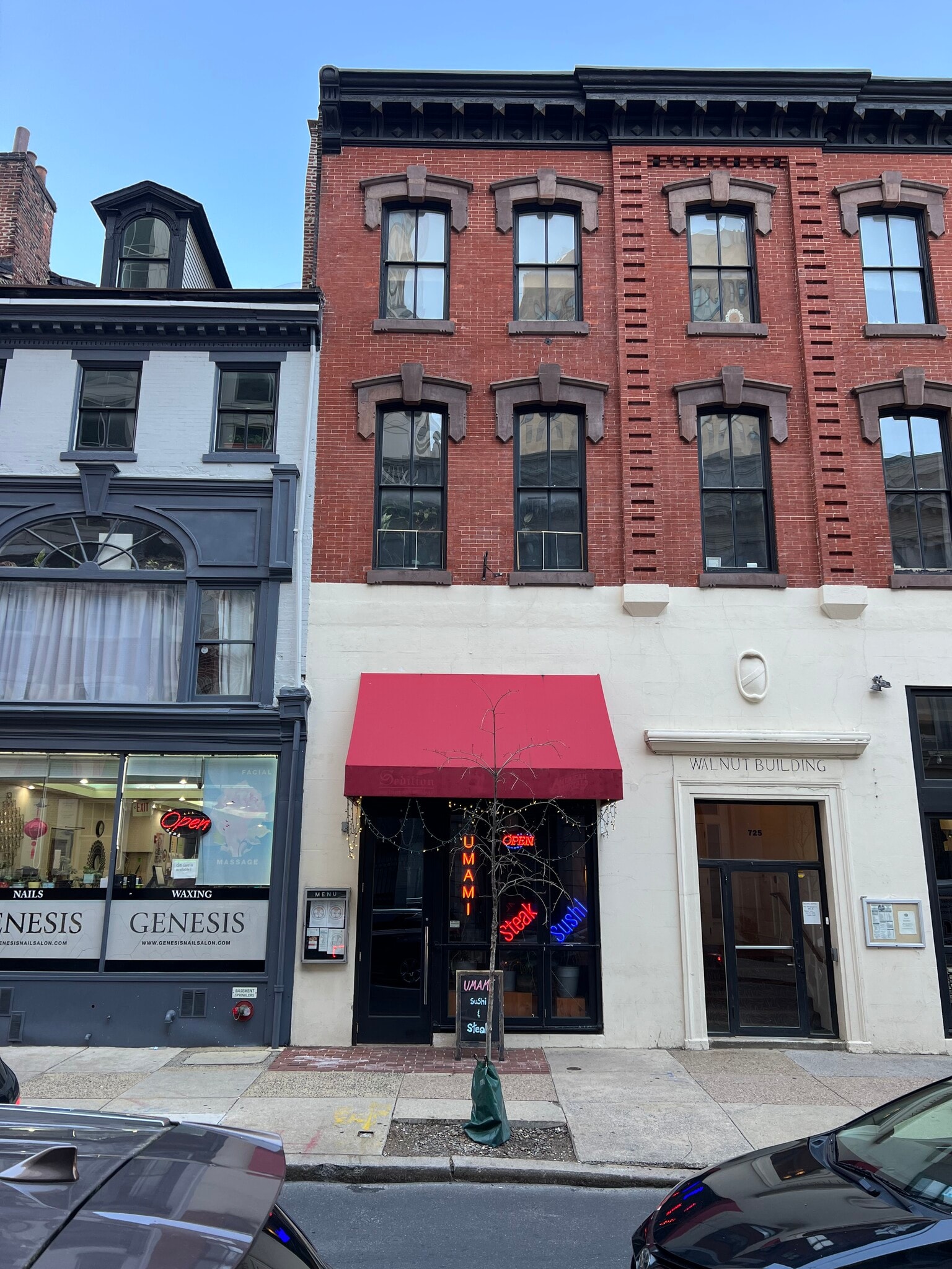 725-729 Walnut St, Philadelphia, PA for lease Building Photo- Image 1 of 12