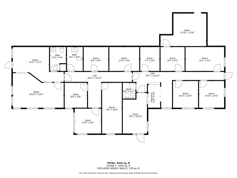 720 Bryan Dr, Durant, OK for lease - Floor Plan - Image 2 of 3