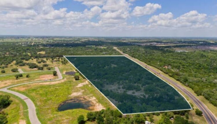 31.72 Acres on N River Crossing, China Spring, TX à vendre - Aérien - Image 2 de 6