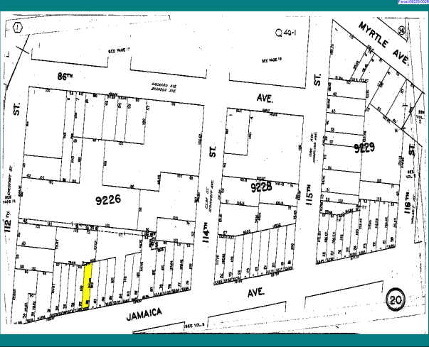 112-21 Jamaica Ave, Richmond Hill, NY à vendre - Plan cadastral - Image 2 de 16