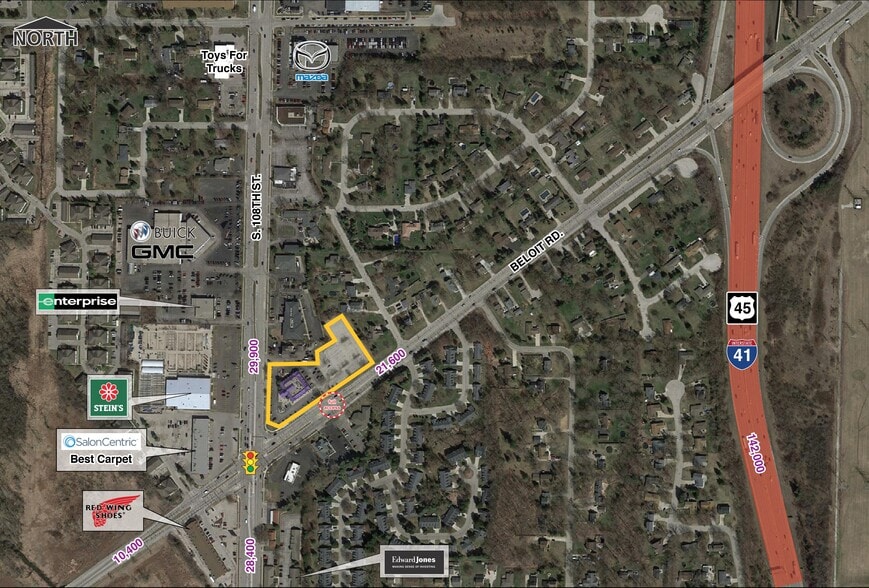 3740 108th St, Greenfield, WI for sale - Site Plan - Image 2 of 2
