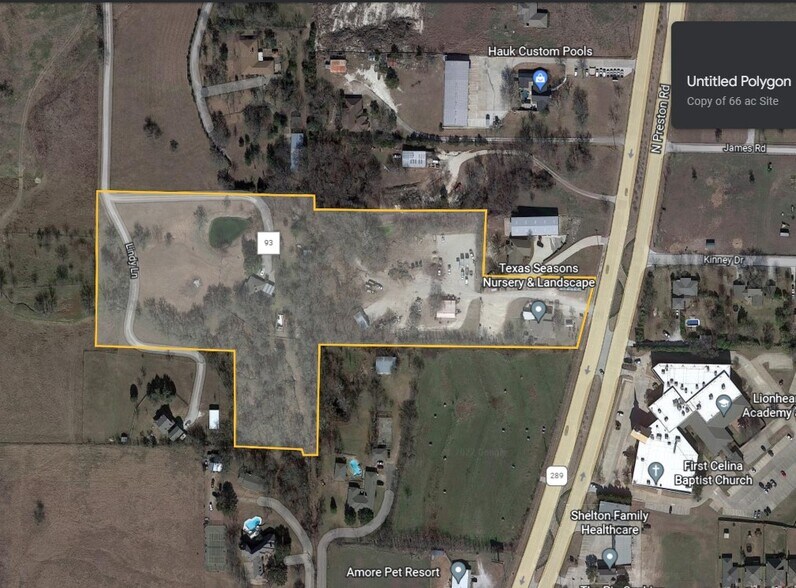 870 N Preston Rd, Celina, TX à vendre - Aérien - Image 3 de 33
