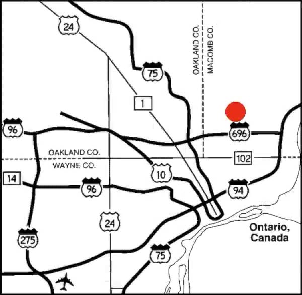 22811 Greater Mack Ave, Saint Clair Shores, MI for lease - Site Plan - Image 2 of 3