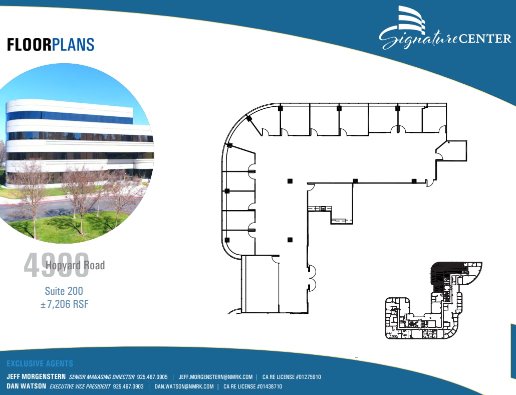 4900 Hopyard Rd, Pleasanton, CA à louer Plan d’étage- Image 1 de 1